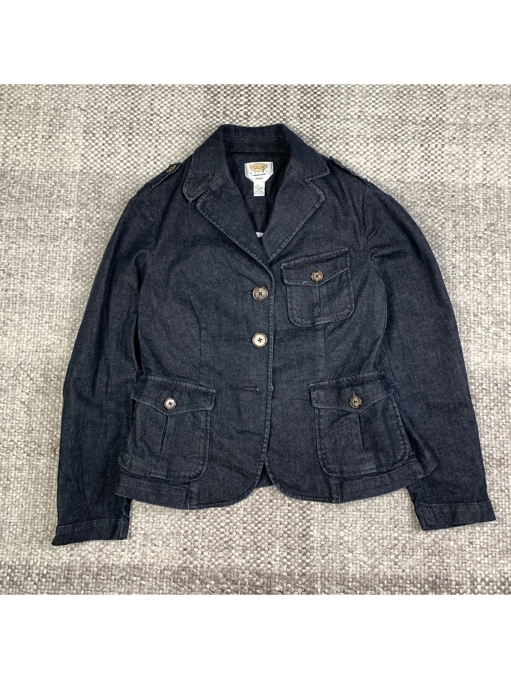 Talbots Women's Petite Denim Blazer‎ Size 10